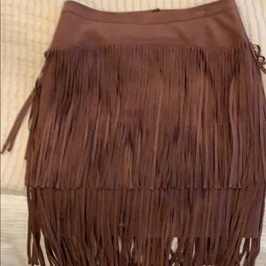 Excellent condition fringed skirt